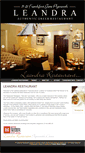 Mobile Screenshot of leandrarestaurant.co.uk